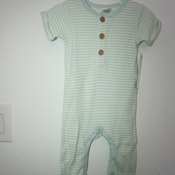 Baby Boys Long Leg Romper - Picture 3 of 10
